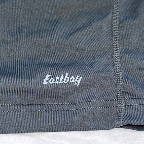 Eastbay Mens Sleeveless Black Performance Shirt M Polyester/Spandex Blend - Picture 3 of 5